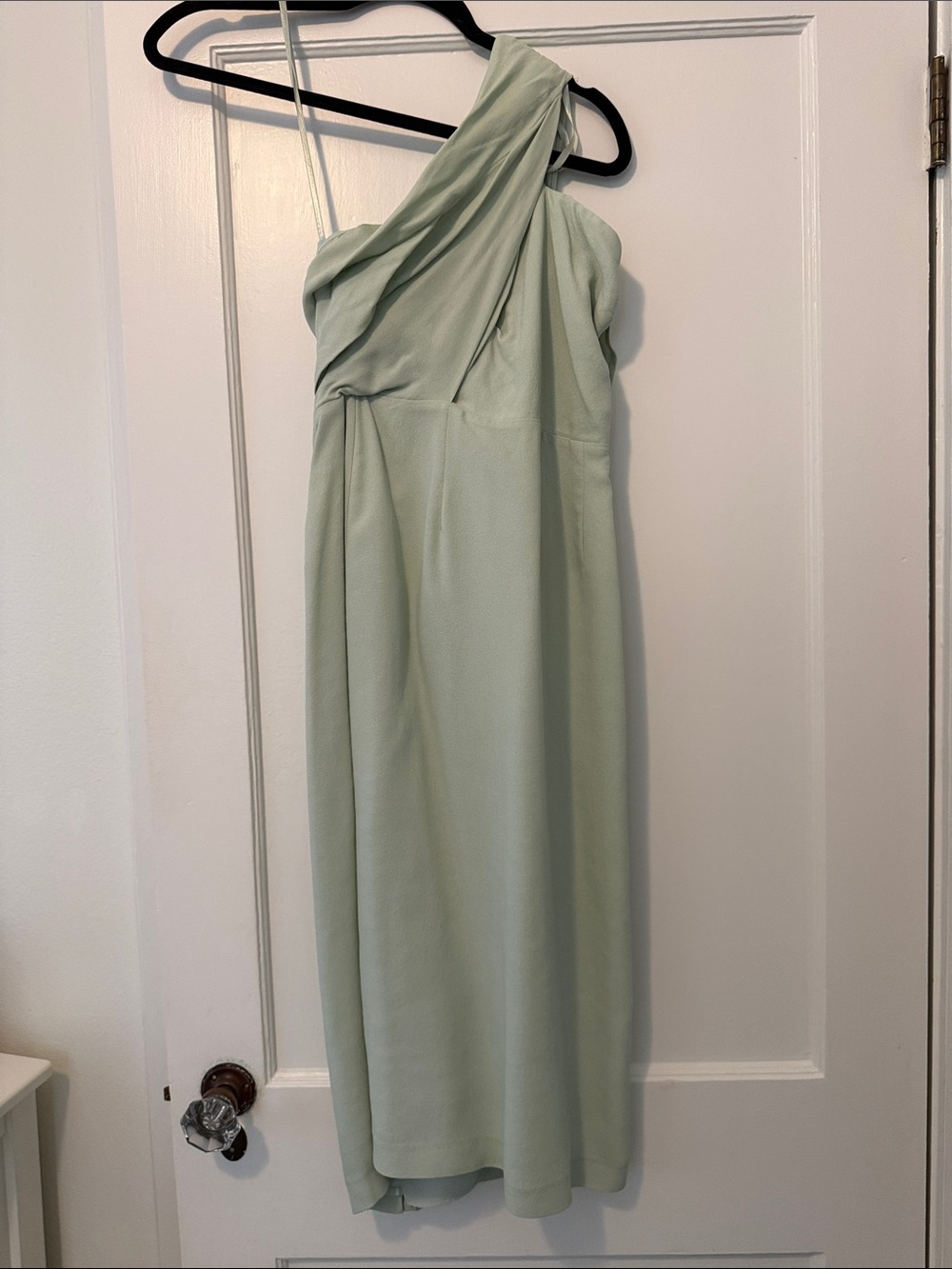 NWT Reiss “Riana” One-Shoulder Sage Green Women’s Dress size 2